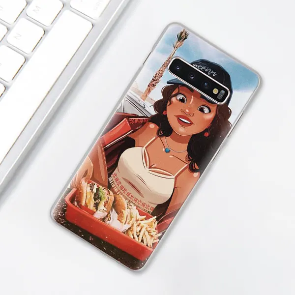 H02 Красивый афро-Девичий чехол для телефона для samsung Galaxy S10e S10 Plus S7 S8 S9 Plus Note 8 9 10 Plus Note 10 S10 5G жесткий чехол - Цвет: H02