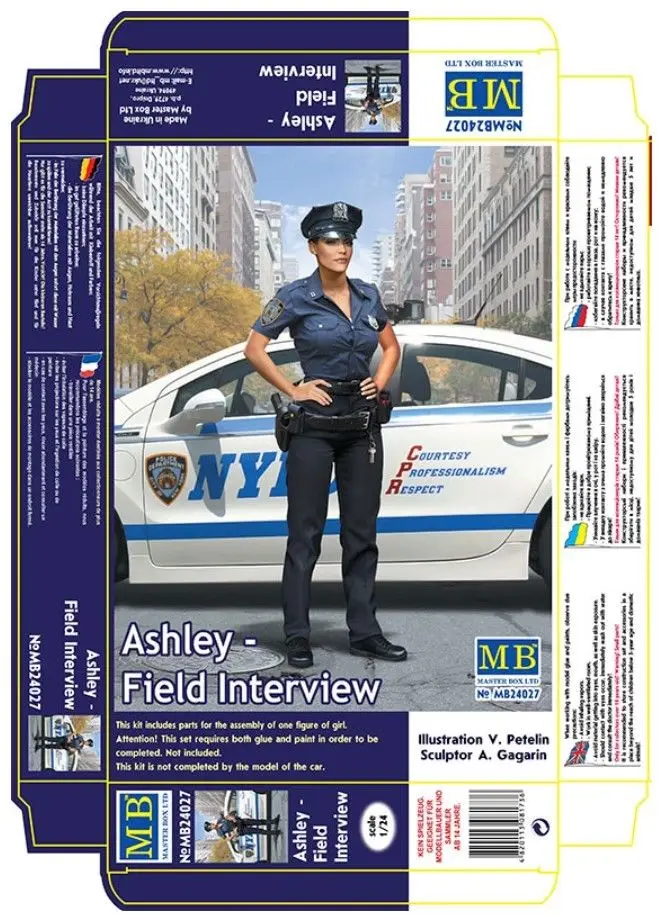 1/24 Ashley Field Interview Figure Model 24027 | Игрушки и хобби