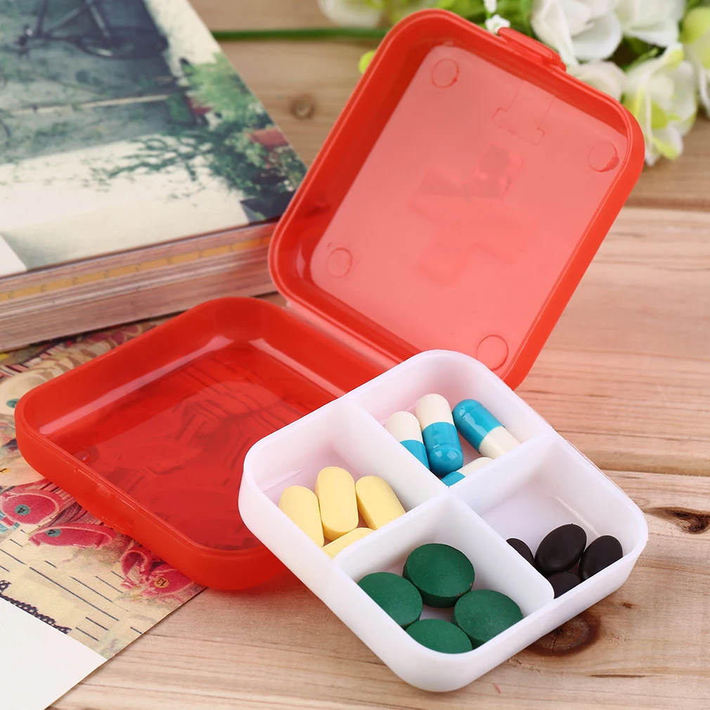 1 шт. складной контейнер для таблеток с витаминами | Красота и здоровье