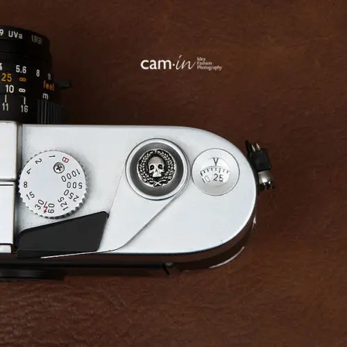 Мягкая кнопка спуска затвора камеры 10 мм для Leica Contax Fujifilm CAM9111 skull|shutter button|soft releasesoft