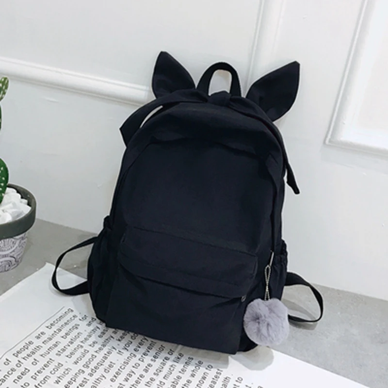 ACEUS милый женский рюкзак с ушками большой водонепроницаемый нейлоновый походный