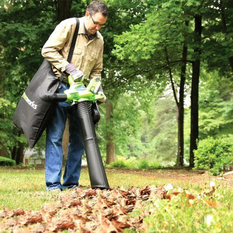 GreenWorks открытый сад DigiPro G-MAX 40 в Беспроводная переменная Speed185MPH воздуходувка Vaccumm с 4ah зарядное устройство
