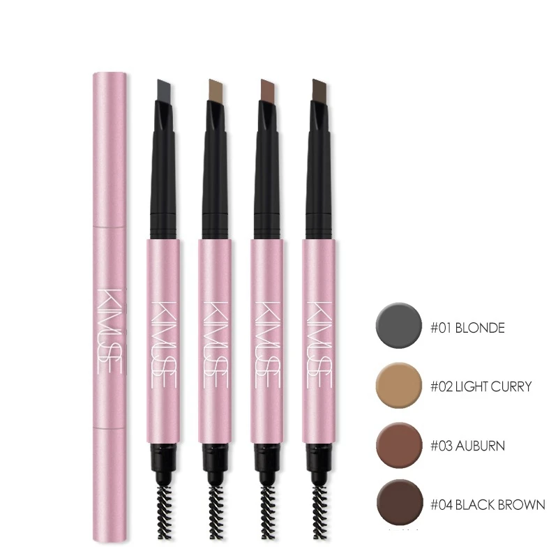 4 вида цветов новинка Двусторонний карандаш для бровей не цветущий