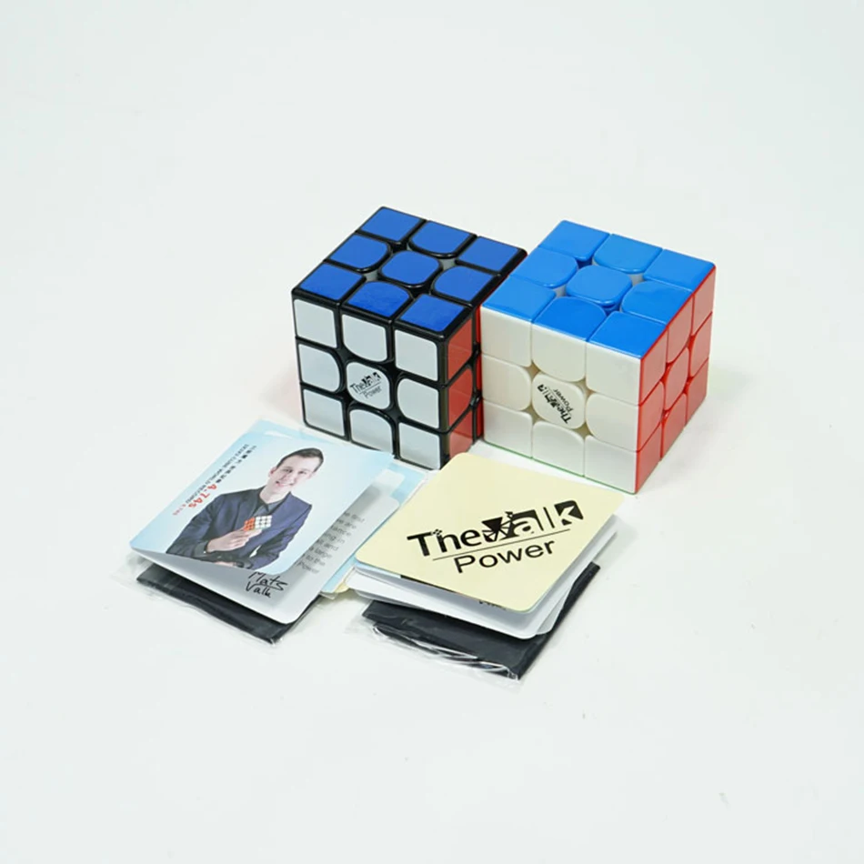 Магический куб QiYi Mofangge Valk3 Power 3x3 трехслойный скоростной без наклеек