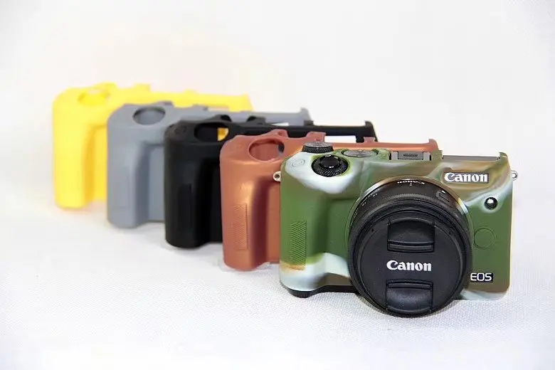 Новый мягкий силиконовый резиновый защитный корпус для камеры чехол Canon EOS M6 EOSM6|for