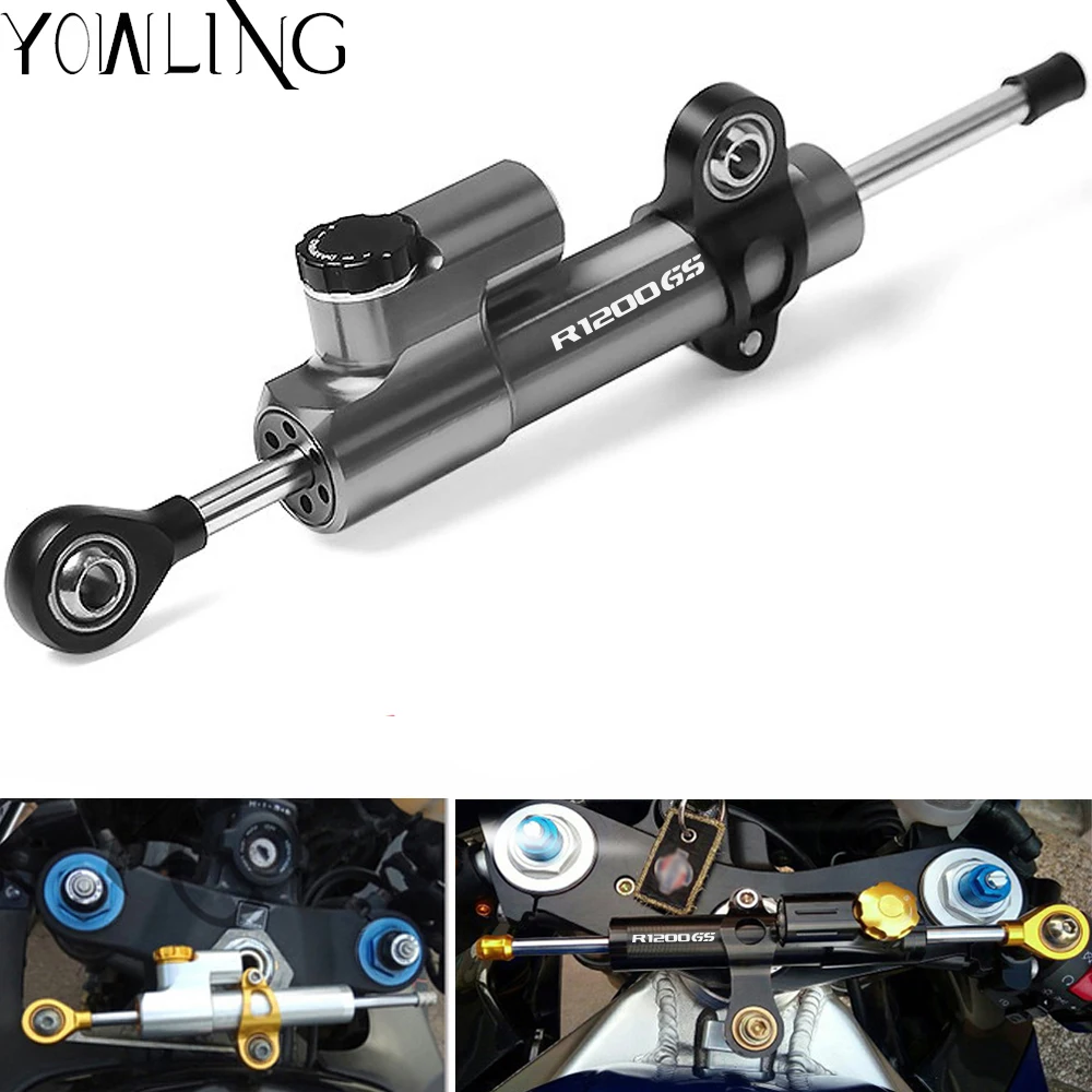 

CNC Damper Steering StabilizerLinear Reversed Safety Control Mount for BMW R1200GS R1200CL R1200 CL GS ADV 2013 2014 2015 2016