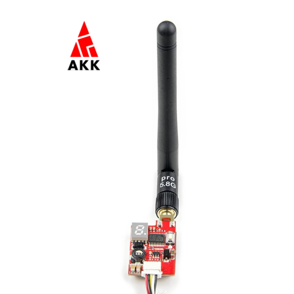AKK FPV TS5828L 5,8G 600MW 40Ch мини av-передатчик для FPV мультикоптера