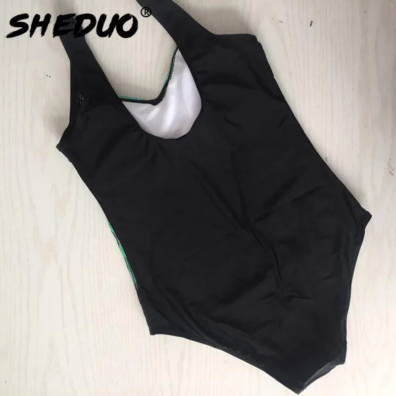 Maillot De Bain Femme размера плюс купальники с принтом Павлин для девочек-Монокини