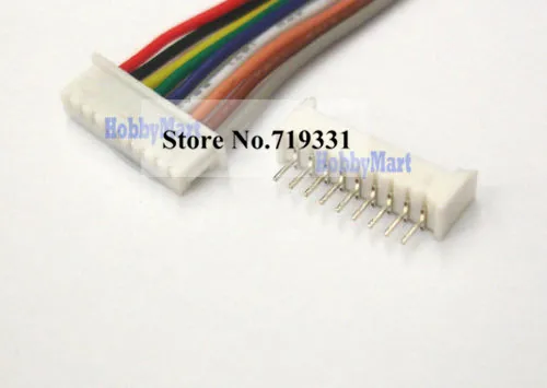 Micro JST 1,25 ММ 1,25 JST 2P 3P 4P 5P 6P 3-контактный угловой гнездовой разъем+ штекер с проводом 20 комплектов