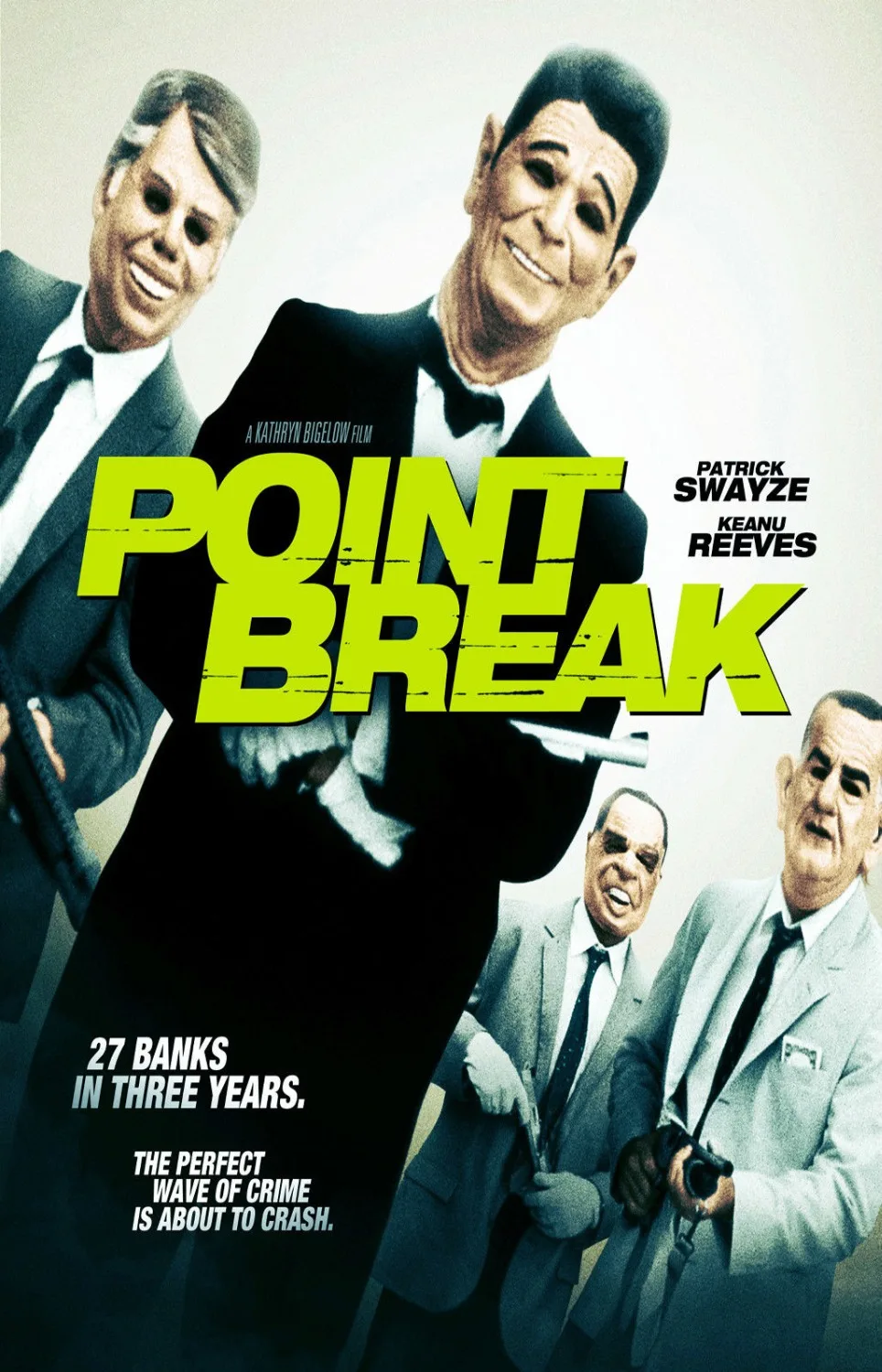 POINT BREAK фильм Шелковый плакат декоративной живописи 24x36inch|Рисование и