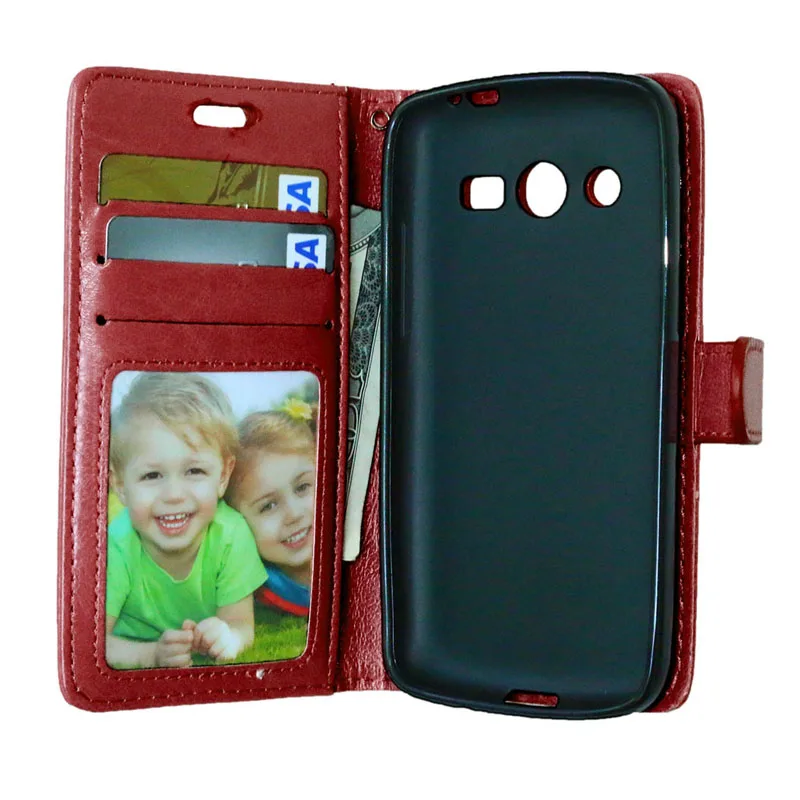 Чехол для samsung Galaxy Core 4G LTE G386W SM-G386F G386F, чехлы с отделениями для карт, подставка из искусственной кожи, чехол для samsung G386F