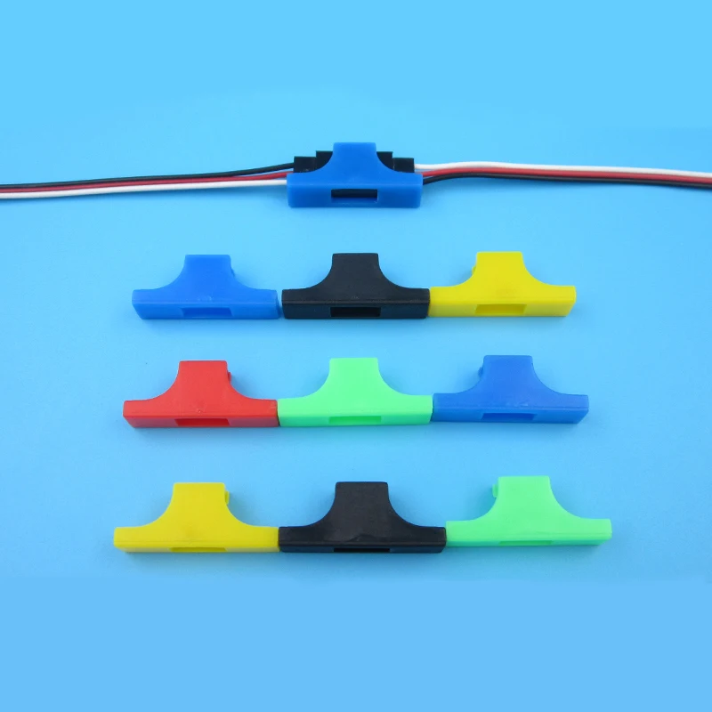 20 шт. сервопривод удлинитель кабеля с Зажимом Пластиковые сервоприводы шнур