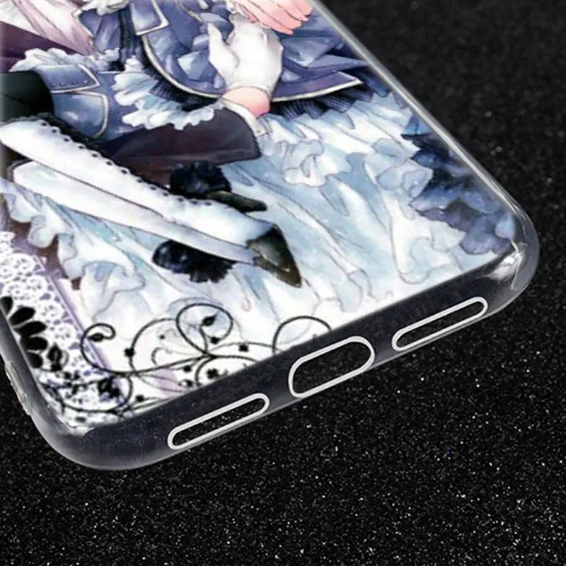 Модный силиконовый чехол Butler Ciel Phantomh для Apple IPhone 11 Pro XS Max X XR 7 8 6 6s Plus 5S SE TPU|Бамперы| |
