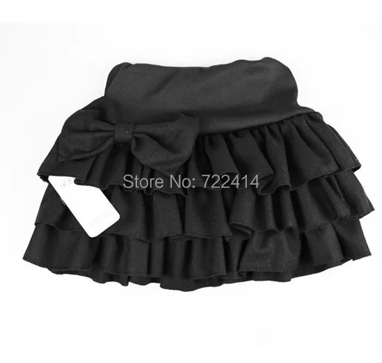 Новинка 2017 осенне зимняя юбка бюст для девочек детская пачка с милым бантом