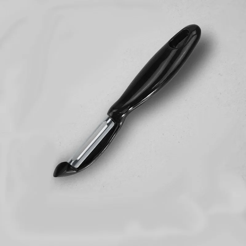 black MR. CHEF из нержавеющей стали нож для нарезки, чистки овощей, фруктов, рубанок для картофеля, кухонные аксессуары, инструменты, очень светильник, Mom Love it - Цвет: black