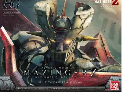 Грейт мазингер Z Бесконечность вер Гандам HG 1/144 игрушечные фигурки из ПВХ