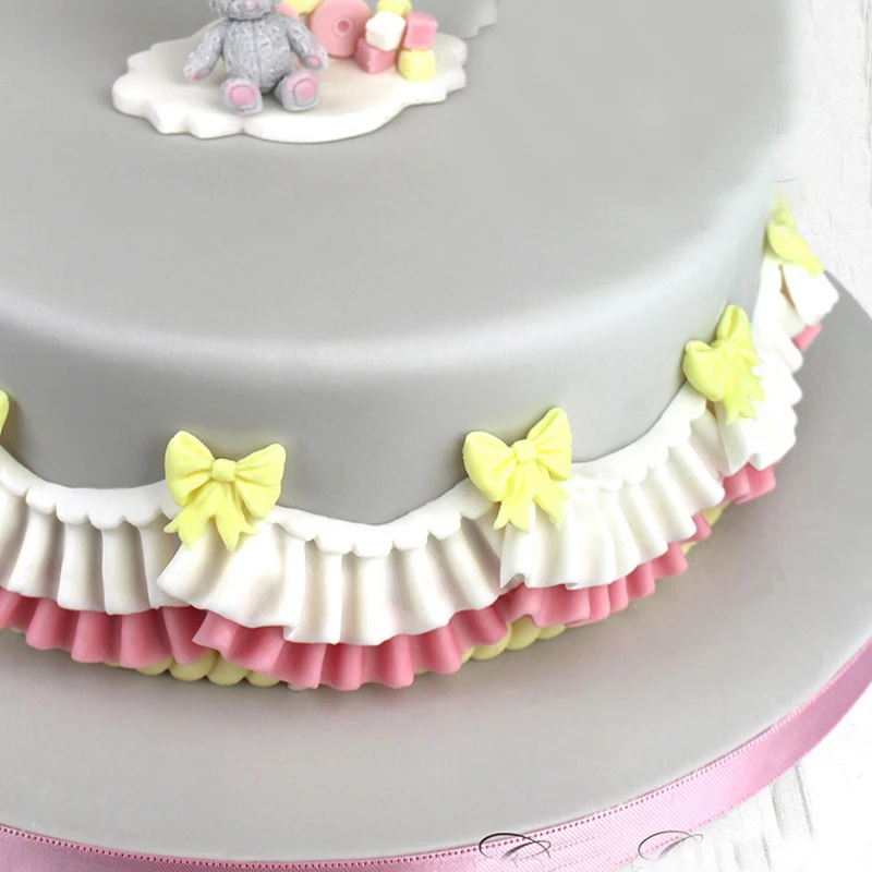 Силиконовая форма в виде юбки для помадки инструмент украшения тортов