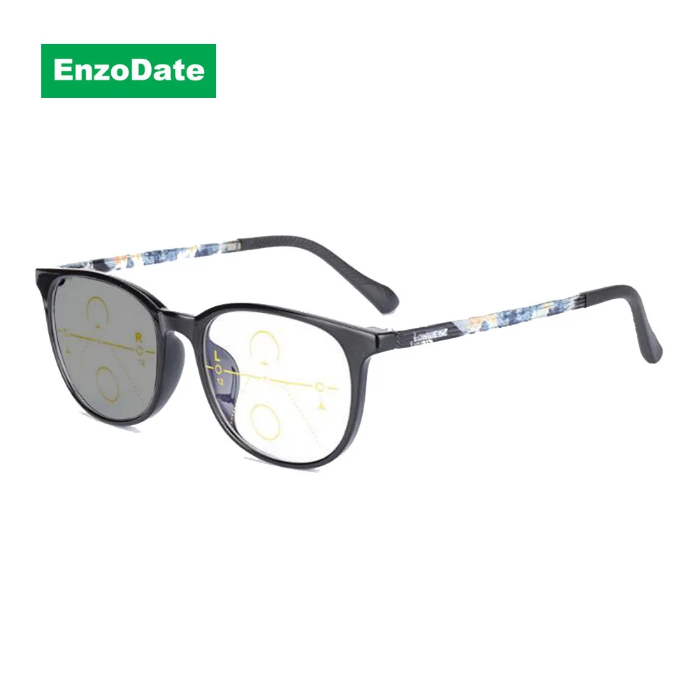 Фотохромные прогрессивные очки для чтения с защитой от синего света|reading