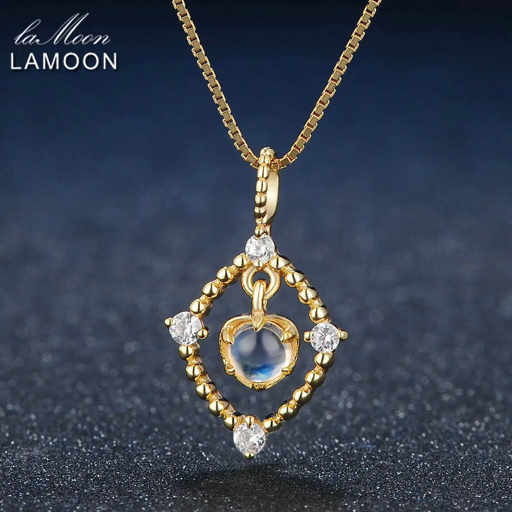 Ламон 4 мм натуральный светло голубые Лунные камни серебро 925 пробы подвеска