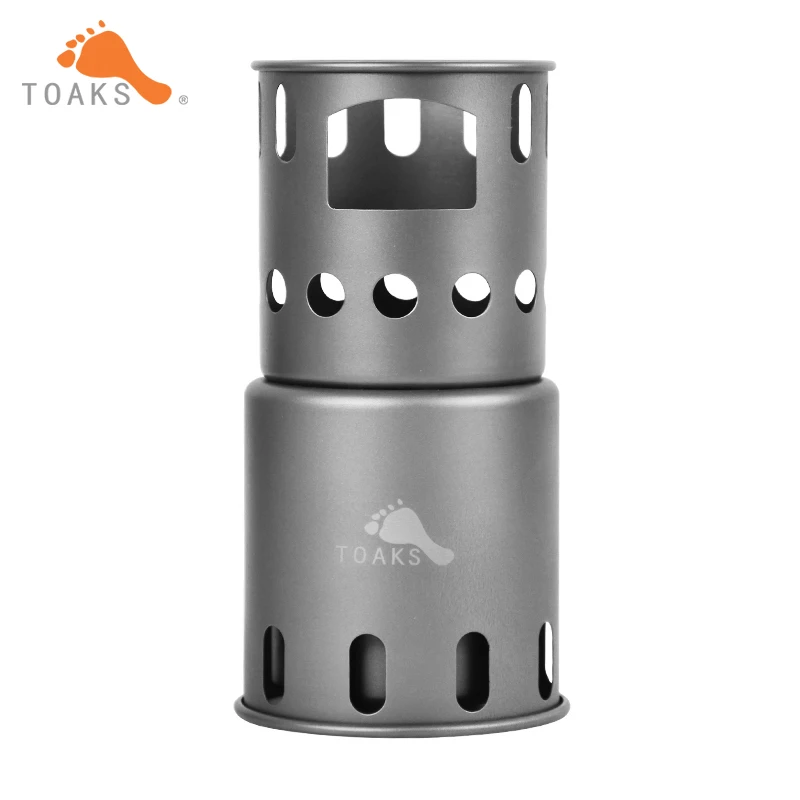 TOAKS титана складная деревянная горящая плита (маленькая) уличная титановая