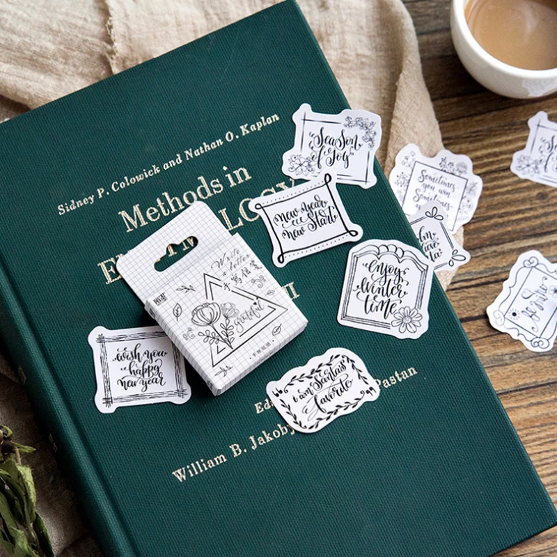 45 шт./кор. английский написать письмо стикер фотоальбом скрапбукинг декора