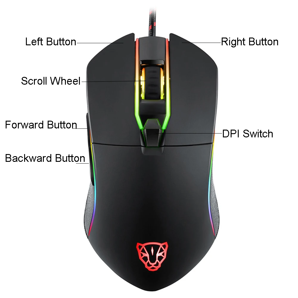 Motospeed K87S Проводная Механическая клавиатура 87 клавиш RGB подсветка с V30 проводной светодиодный комплект игровой мыши с подсветкой для ПК ноутбука