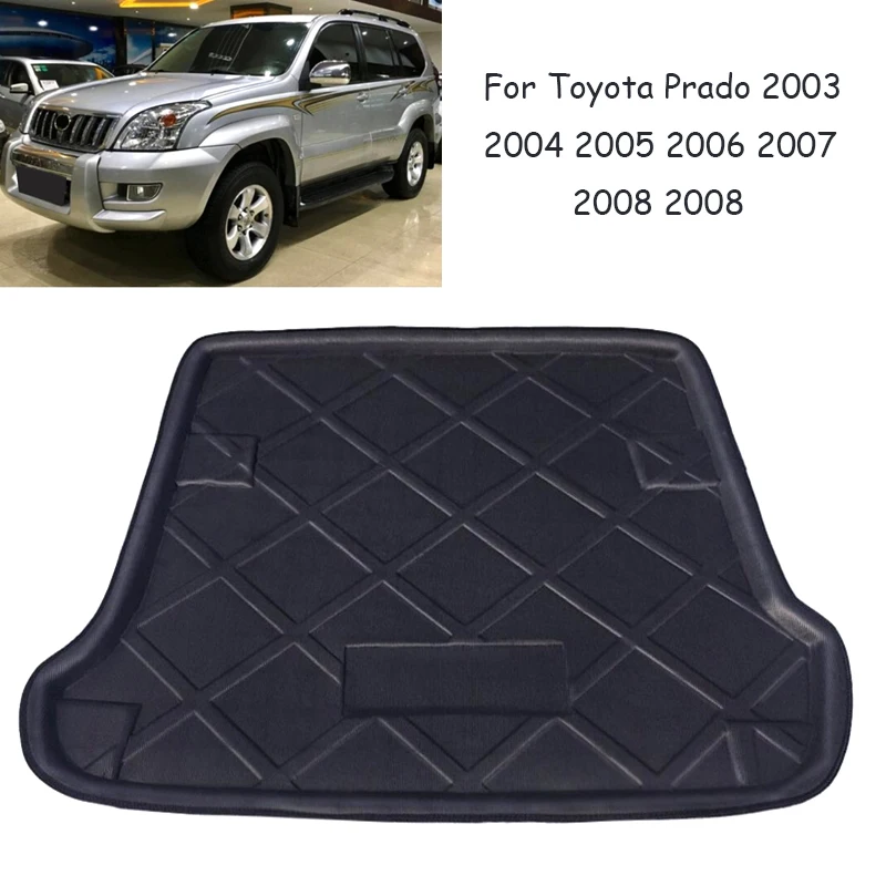 Задний багажник коврик лайнер для Toyota Landcruiser Prado 150 2003 2009 автомобильный грузовой