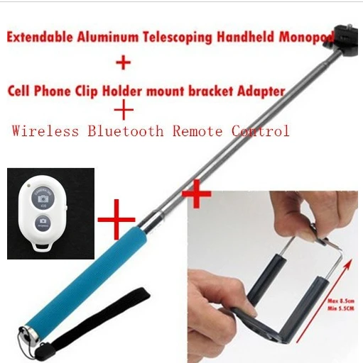 5 комплектов Выдвижная селфи портретная палка ручной монопод + Bluetooth пульт