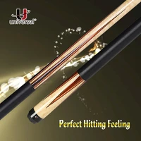 universal un112 3 pool cue stick kit billiard cue 12 9mm tip technology maple shaft stick for athletes fine billiar 2019
