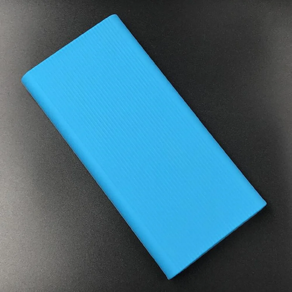Силиконовый защитный чехол, чехол для нового Xiao mi power Bank 2, 10000 мА/ч, два порта usb power bank