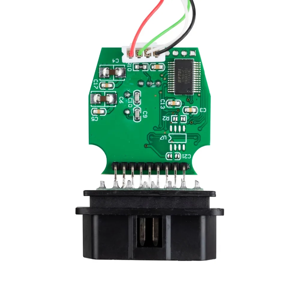 MINI VCI J2534 OBDII Интерфейс для TOYOTA TIS Techstream OBD2 Диагностический кабель|Кабели и