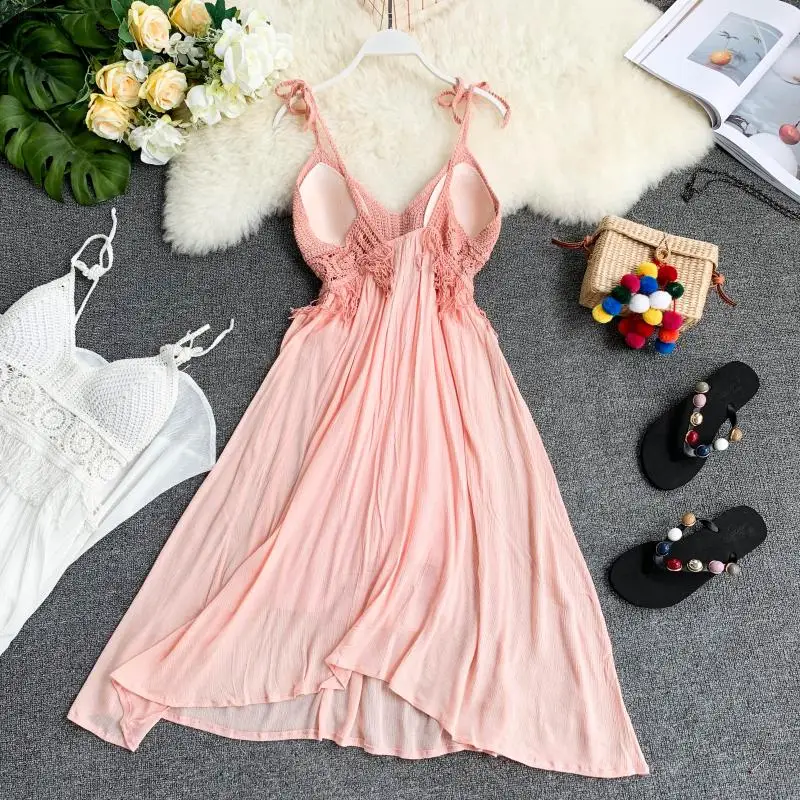 Аккуратная плетеная лента бюстгальтер подушка v-образный вырез и Роса отстрочка