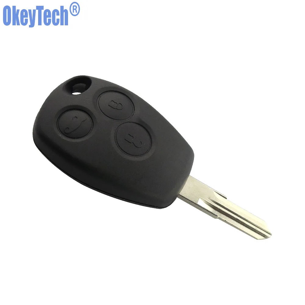 Автомобильный Дистанционный ключ OkeyTech для Renault Clio Scenic Kangoo Megane 433 МГц с чипом