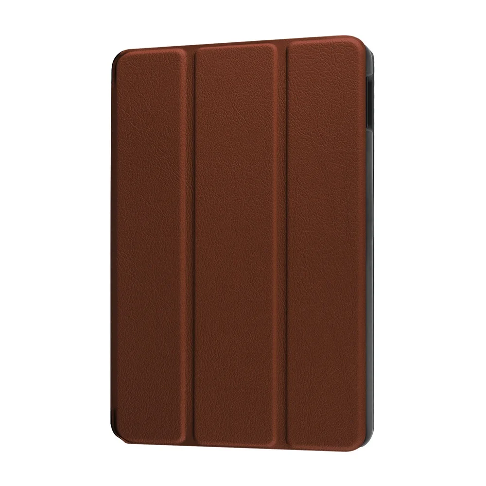 Для Asus ZenPad 8,0 Z380 Z380C Z380KL чехол-книжка для планшета Asus ZenPad 8,0 Z380 3 раза кожаный чехол-подставка+ стилус - Цвет: Коричневый