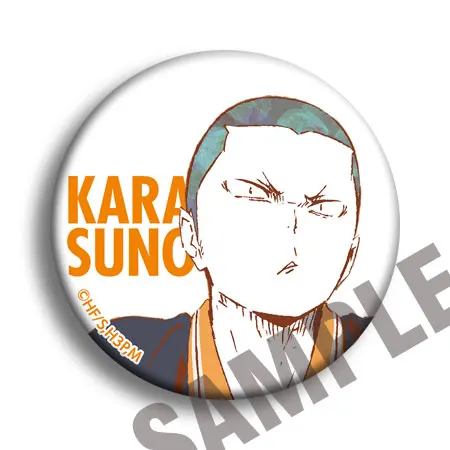 58 мм анимация Haikyu Nekoma средней школы волейбол Kozume Kenma Kiyoko Bage брошь - Окраска металла: see chart
