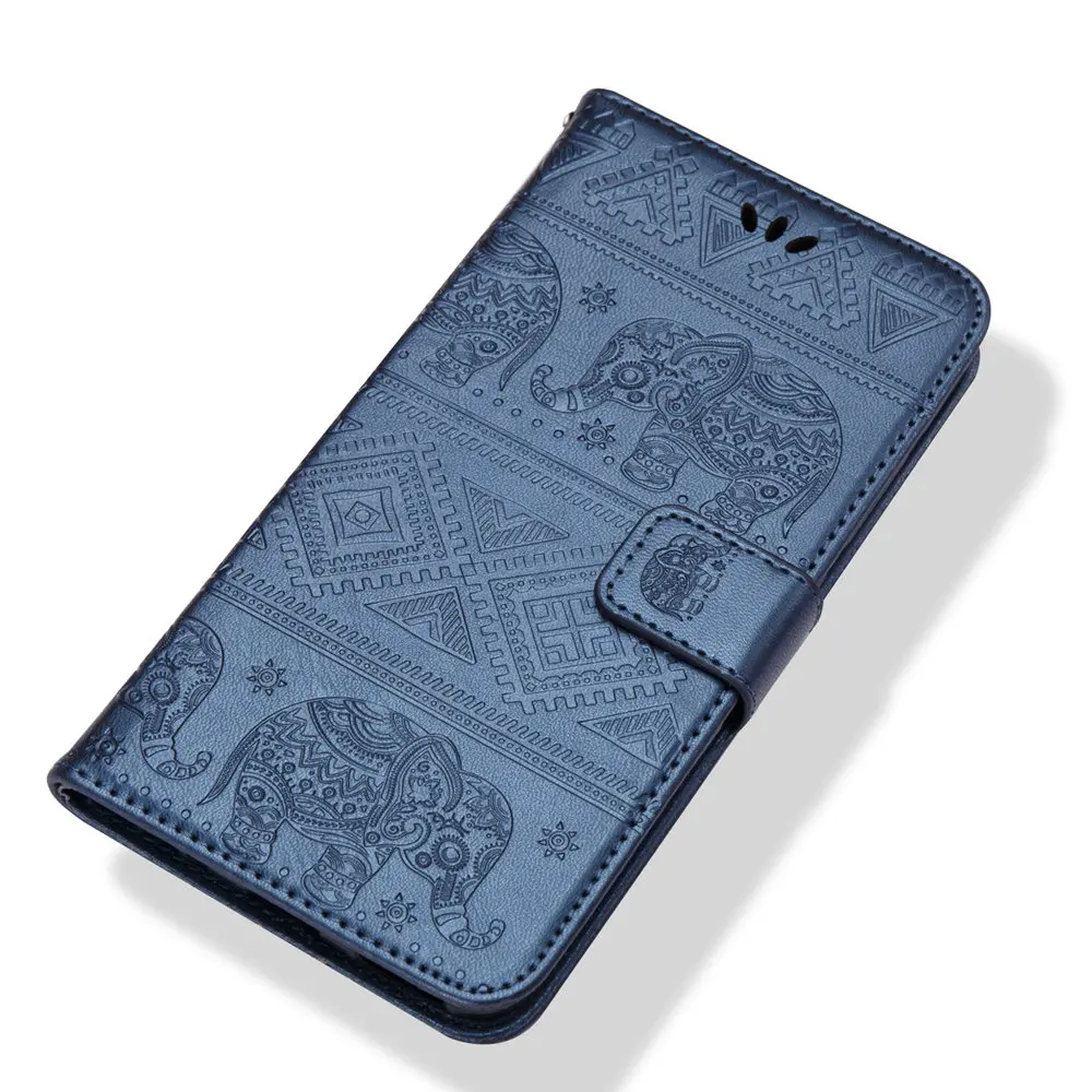 Откидной Чехол со слоном для Xiaomi Mi 5X 5 X A1 двойной чехол Ретро Бумажник