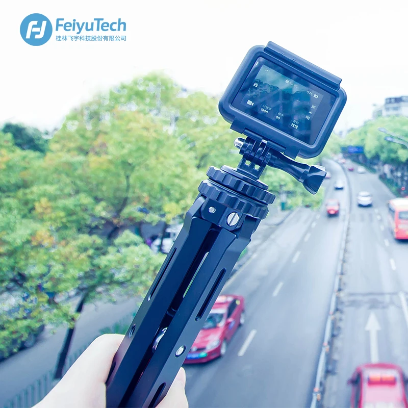 Feiyutech фейю Mini ручной дорожный штатив монопод с шаровой головкой для цифровой