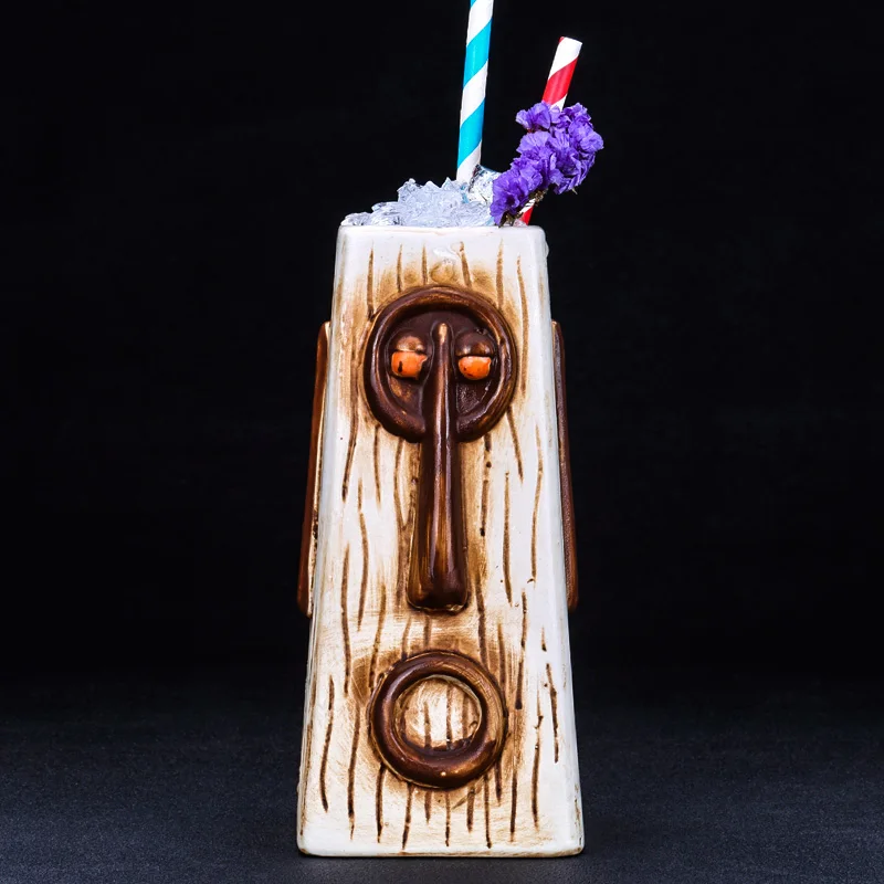 Керамическая чашка Bar Spirit Gorilla Face индивидуальная винная гавайская Коктейльная TIKI