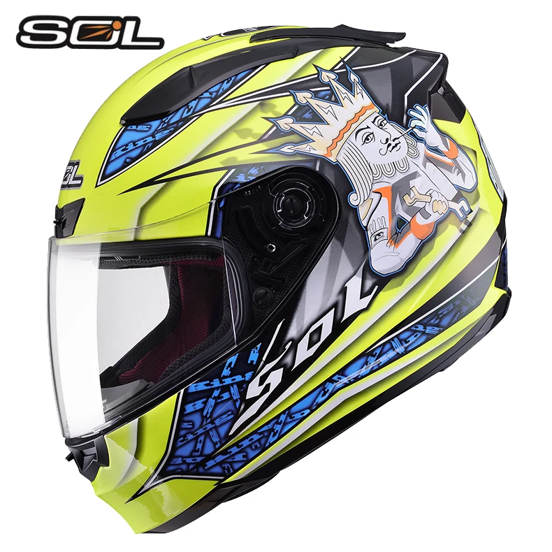 SOL moto rcycle шлем полный шлем moto Крест Шлемы с DOT сертификации шлем moto Каско Capacete SF-3