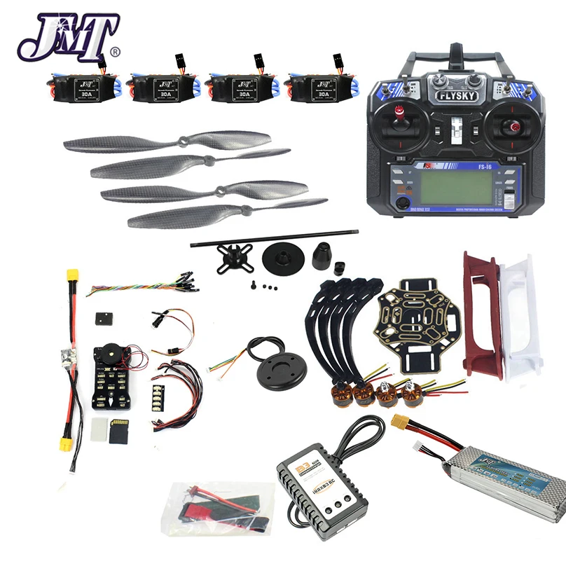 

Квадрокоптер JMT DIY FPV, 4 оси, 450 рамка, управление полетом PXI PX4