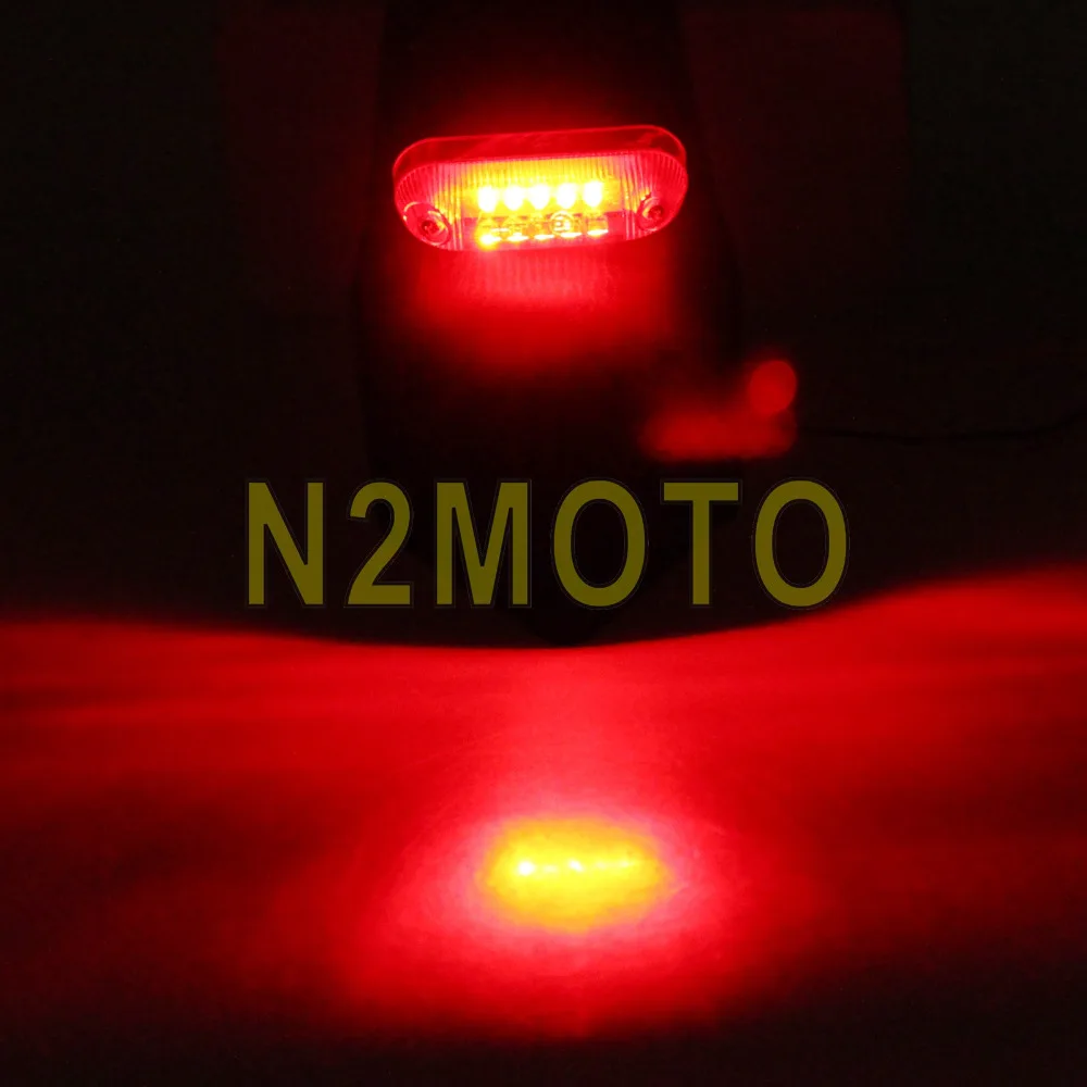 Задний фонарь для мотоцикла E Mark E8 светодиодный стоп сигнал Honda Yamaha| |