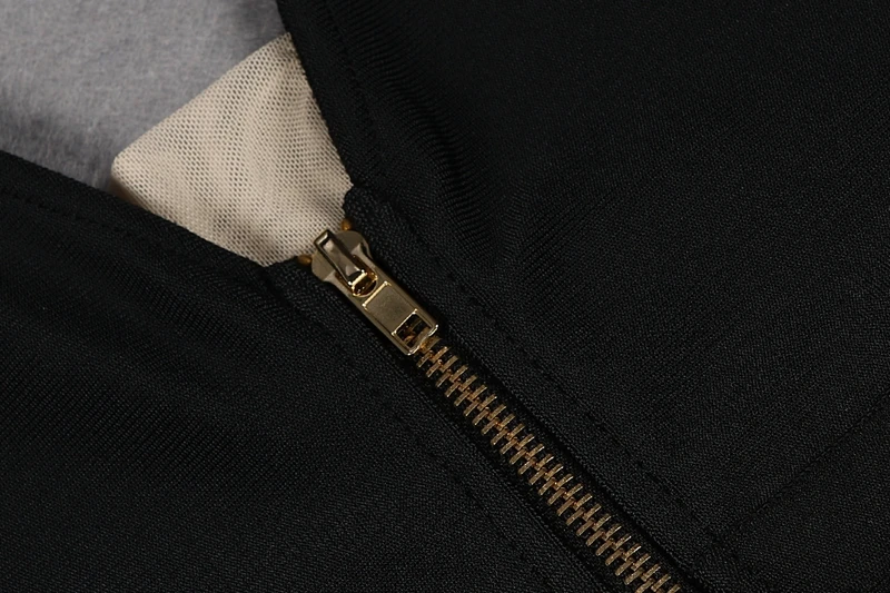 INDRESSME для женщин повязки перо платье Глубокий V Спагетти ремень без бретелек вечернее платье-футляр клуб Мода Vestidos