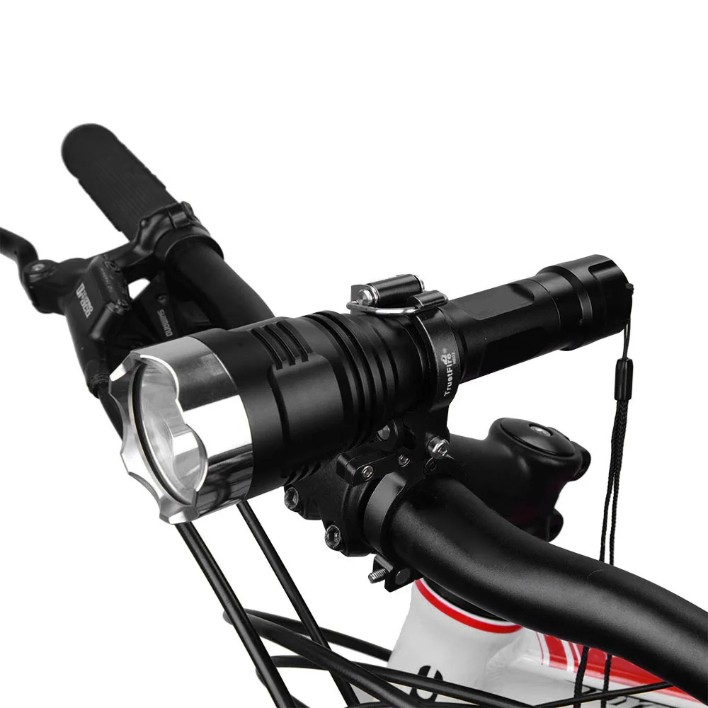 MTB велосипедная Ручка Крепление на велосипед зажим держатель со вспышкой светильник светодиодный фонарь лампа велосипедный светильник Ручка Бар Руль кронштейн Подставка