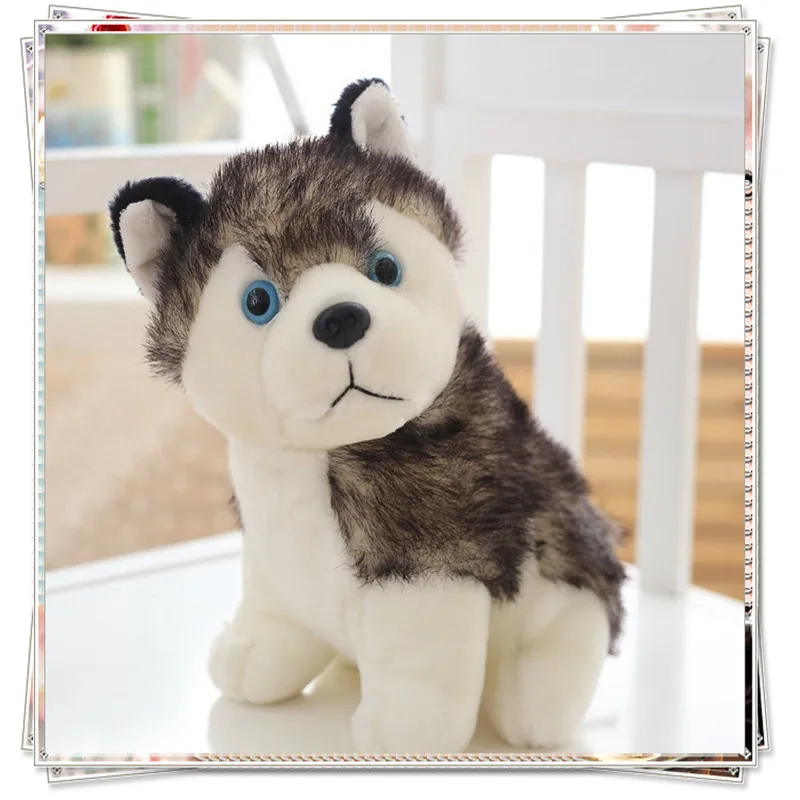 Хаски игрушки для детей собака плюшевые животных Симпатичные мягкие с большими