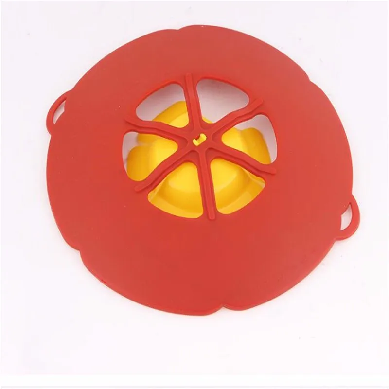 New Kitchen Gadgets Silicone Lid Spill Stopper Pan Cover 28.5cm Diameter Cooking Tools Pot Lids Utensil |