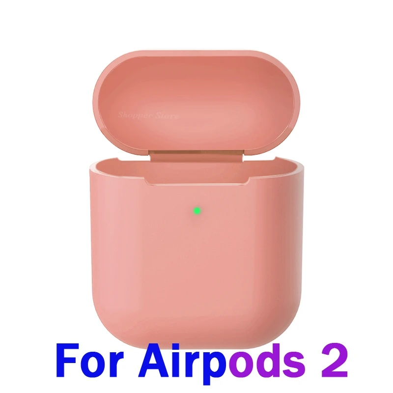 12 Мягкие силиконовые чехлы для наушников для Airpods 2, защитный чехол для наушников, защитный чехол для Airpods 1 2nd - Цвет: 12