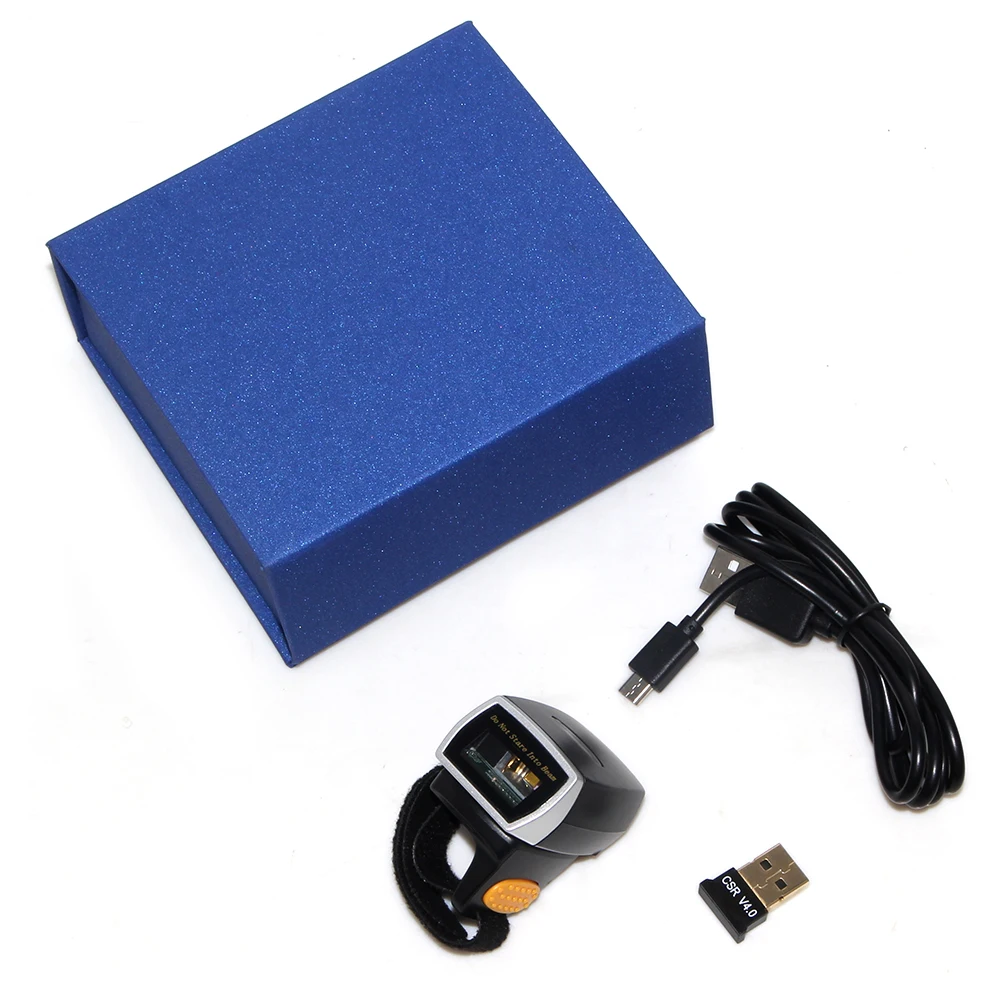 NETUM R2 Bluetooth 2D сканер штрих кода портативный переносной лазерный QR кольцевой