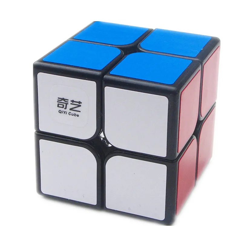 QIYI 2X2X2 профессиональный Кубик Рубика 2 по Stickerless speed Cube 2x2 головоломка игрушки