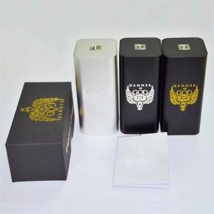 Электронная сигарета Hammer of God V3 коробка мод мощный вапоризатор механический Vape