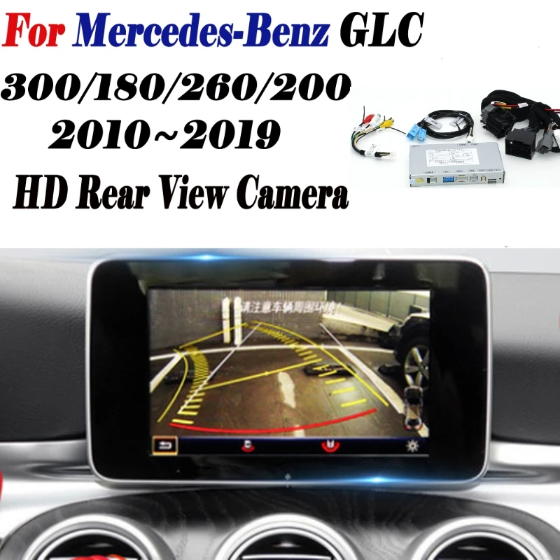 Зеркало заднего вида Камера для Mercedes-Benz GLC 300 180 260 200 2010~ адаптер Экран обновления Дисплей резервного копирования декодер для камеры